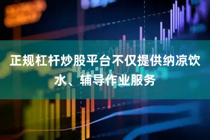 正规杠杆炒股平台不仅提供纳凉饮水、辅导作业服务