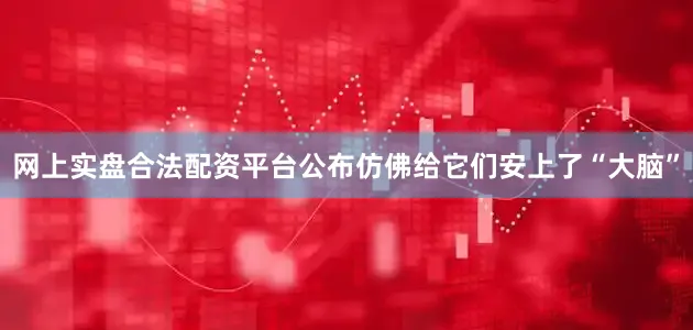 网上实盘合法配资平台公布仿佛给它们安上了“大脑”